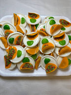 Taco Plate Kitchen Magnet