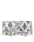 Leighton Quilted Jewelry Roll Blue