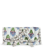 Leighton Quilted Jewelry Roll Blue