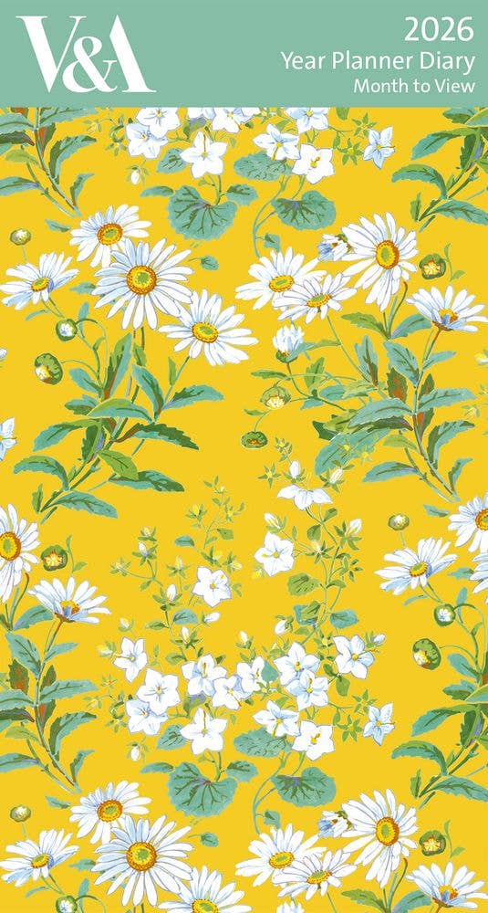 YEARLY PLANNER YELLOW DAISIES