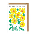 CONGRATULATIONS SO PROUD GREETING CARD