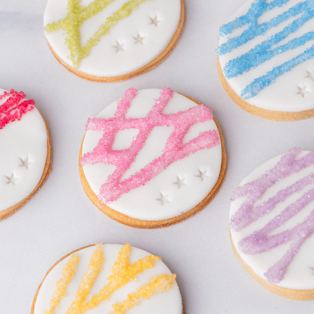 Natural Rainbow Sugar Sprinkle Jar - 6 Cell