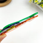 Acetate Ocean Animal Hair Comb: Rainbow Trout